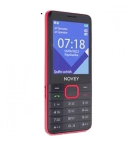 Novey P50 Black-Red telefoni sotib olish