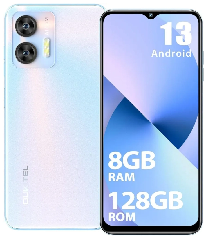 Смартфон Oukitel C36 8/128GB Светло-синий онлайн