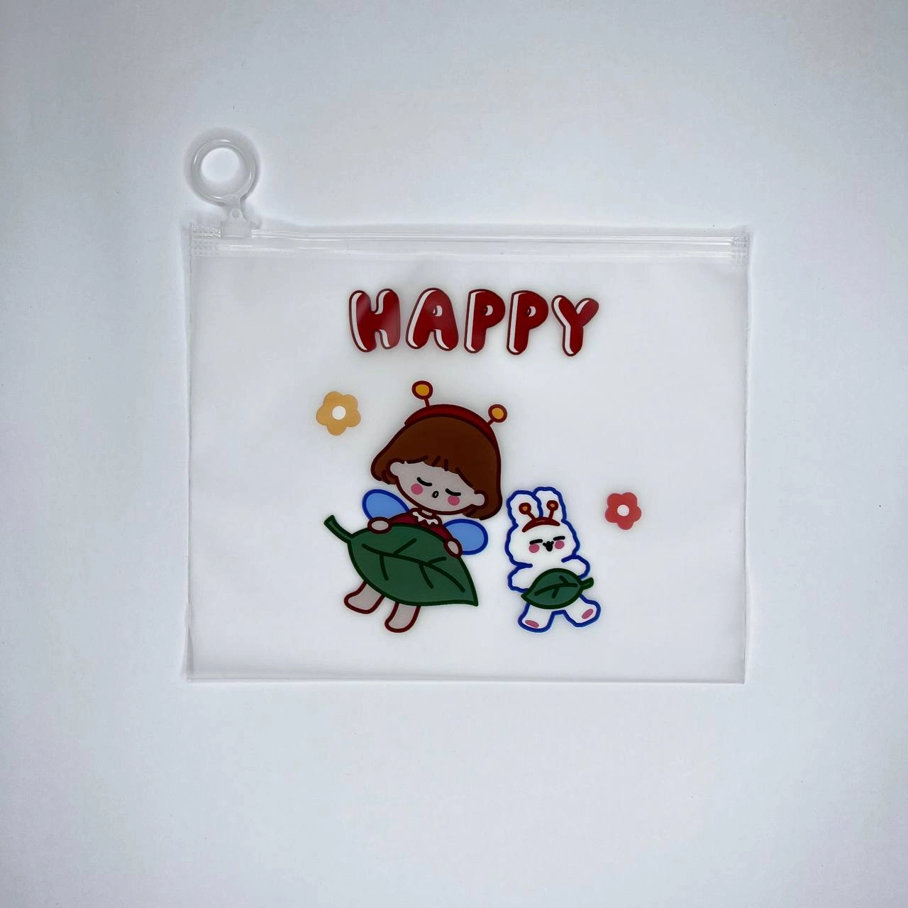 Папка для канцелярии "Happy" A5, с рисунком, пластиковая купить