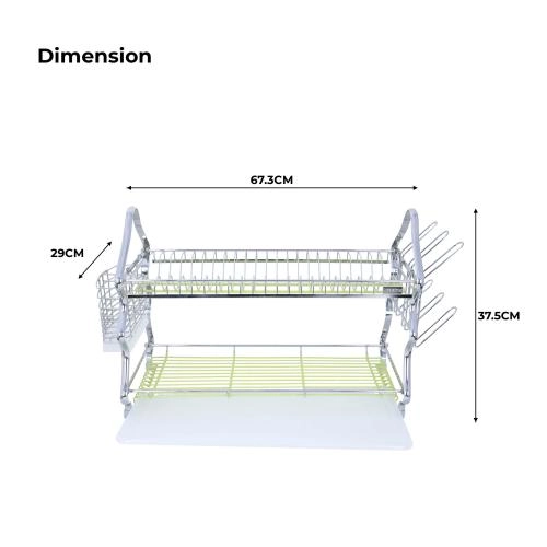 Сушилка настольная для посуды Lifesmile Ёлочка недорого