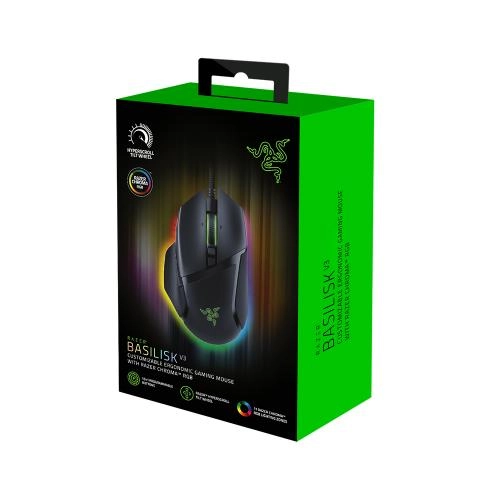 Razer Basilisk V3 Customizable RGB Black USB sichqonchasi narxi