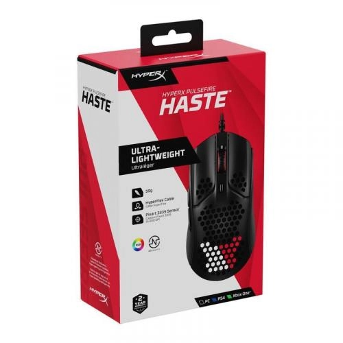 HyperX Pulsefire Haste Black USB sichqonchasi onlayn