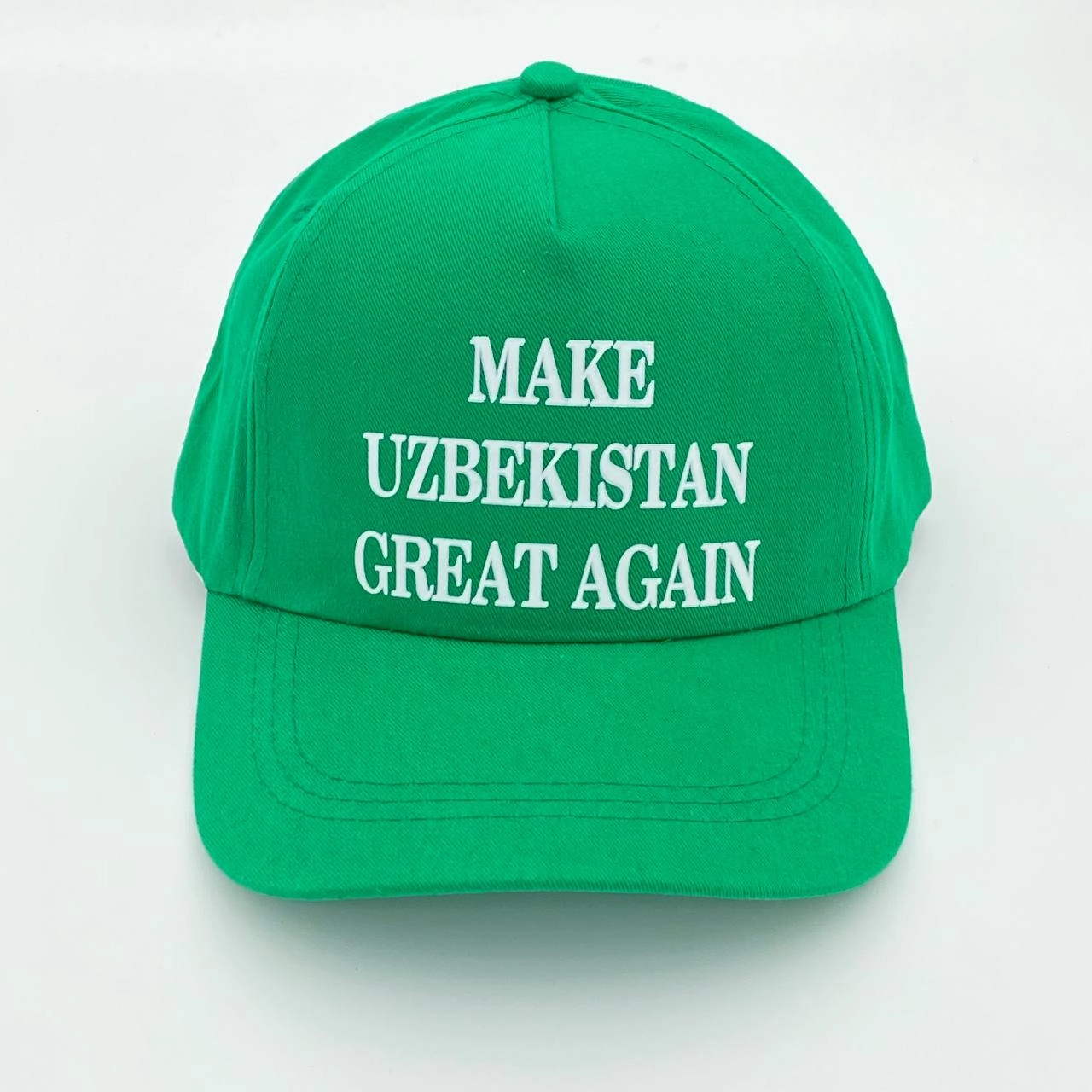 Make Uzbekistan Great Again yashil kepkasi arzon