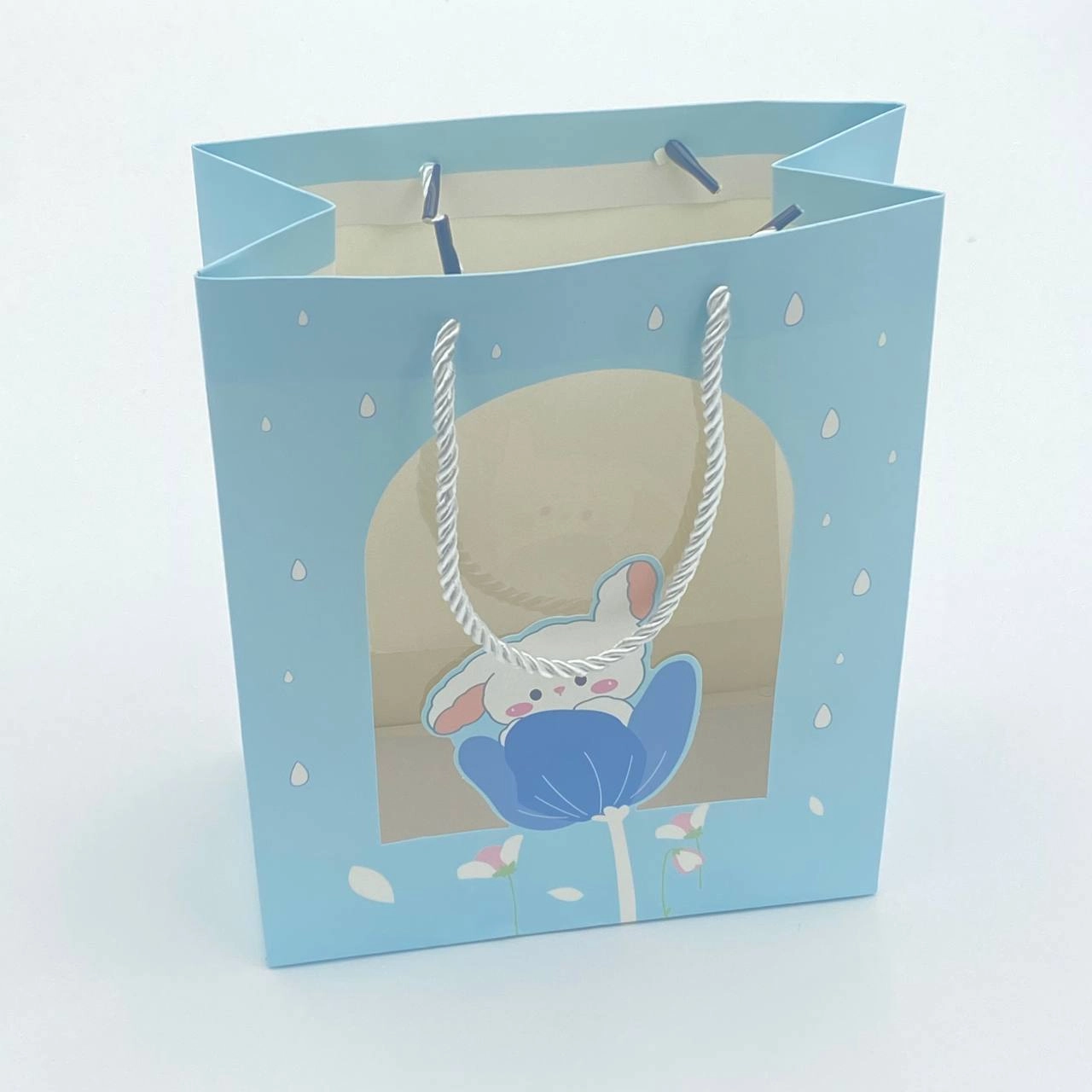 Подарочный пакет A5 «Flower», с цветочным рисунком, 3 цвета доставка