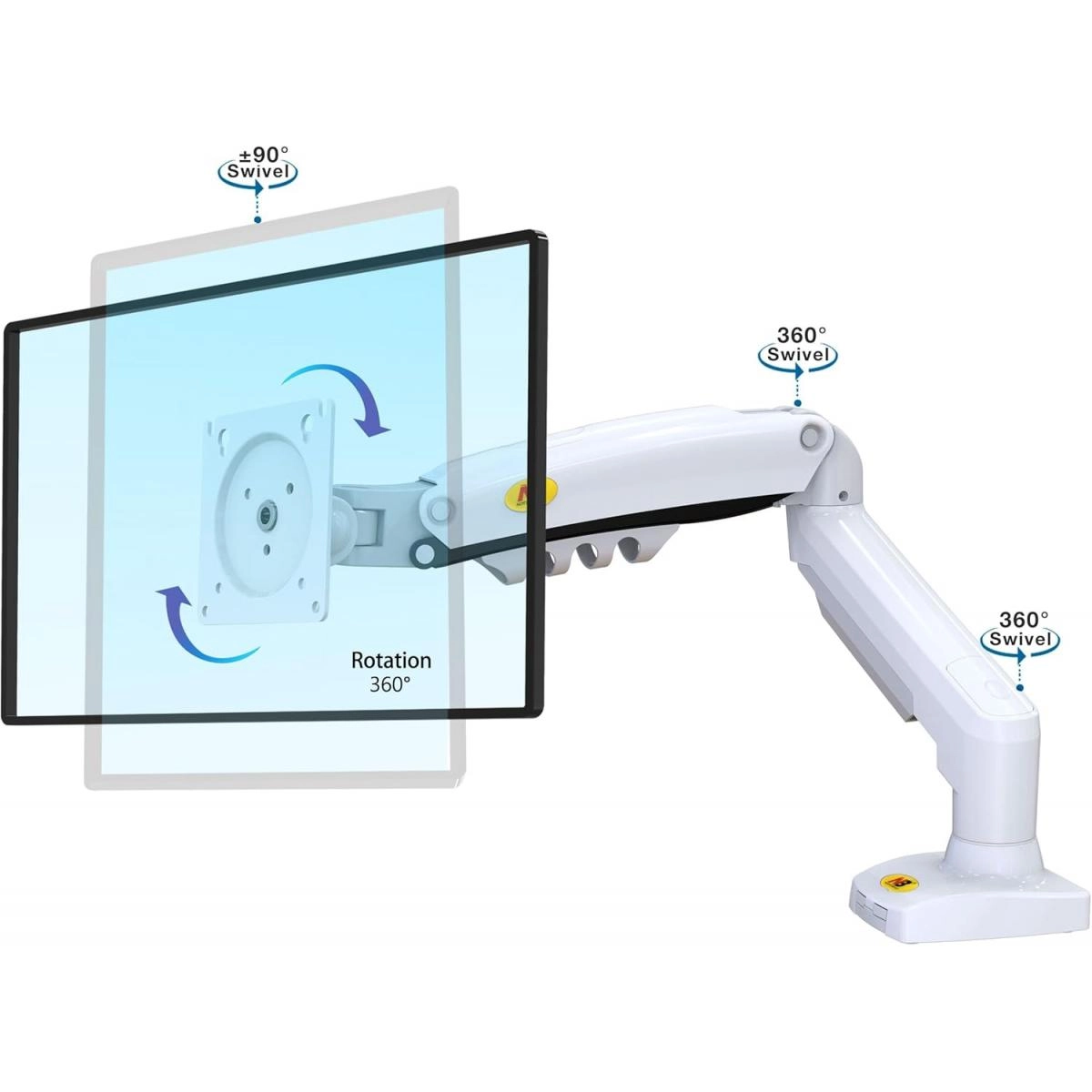 NB F80 (17"- 30") monitor uchun kronshteyni , White narxi