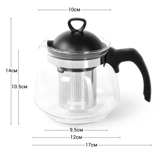 Fissman shishali choy to‘plami, 5ta buyum arzon