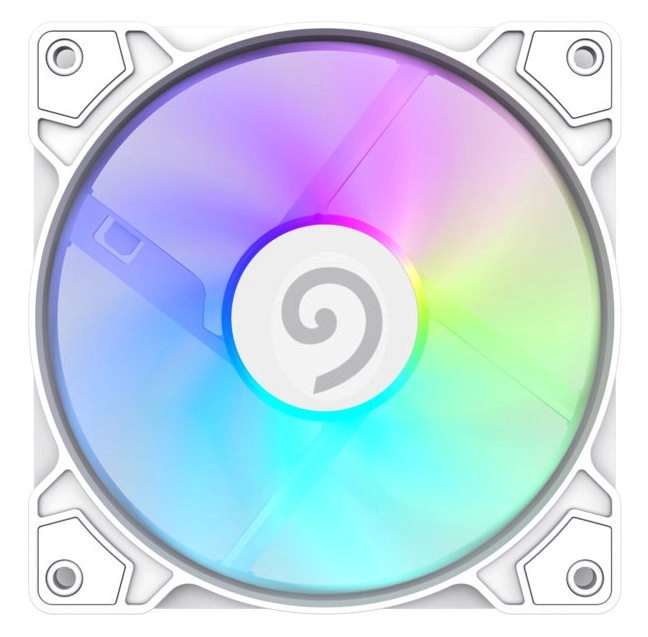 Gamemax FN12A-S5-W oq korpus ventilyatori, White sotib olish