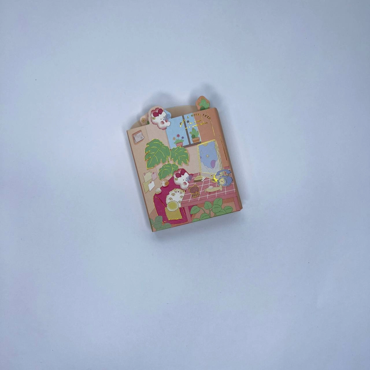 Стикеры для заметок Буклет (желтый) купить