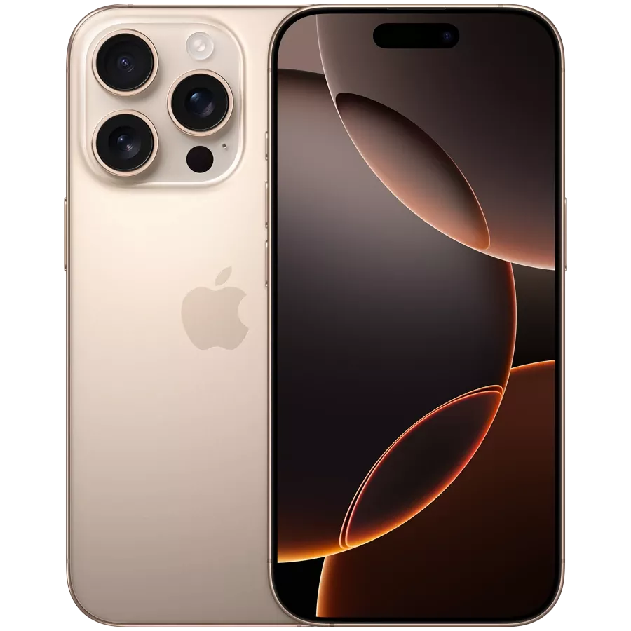 Apple iPhone 16 Pro eSim 256GB Desert Titanium Smartfoni - rasm №2 Apple iPhone 16 Pro eSim 256GB Desert Titanium Smartfoni sotib olish
