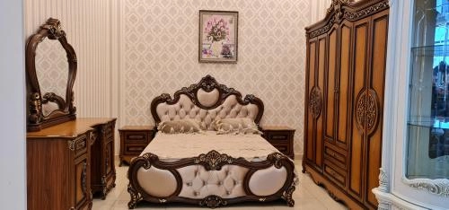 SAVANNA yotoqxona mebeli (yong‘oq rang) arzon