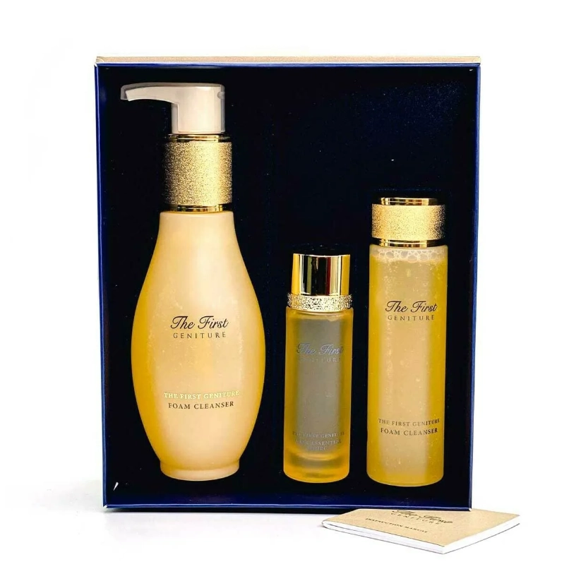 OHUI The First Geniture Foam Cleanser yuz parvarishlovchi to'plami sotib olish