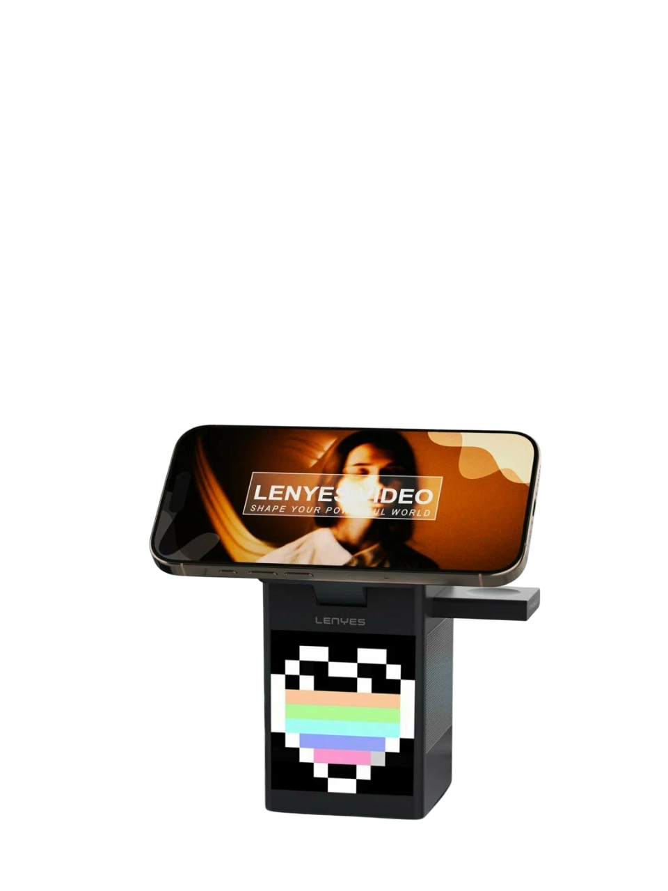 LENYES Speaker PW320 6X1 simsiz zaryadlash stansiyasi arzon