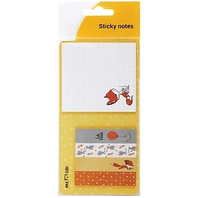 Стикеры для заметок для книг MESHU "Fox&Rabbit" недорого