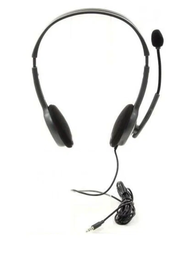 Компьютерные наушники Logitech Stereo Headset H111 онлайн