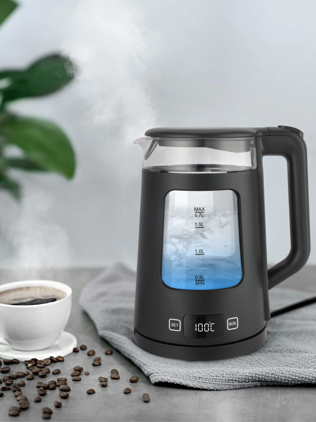 Чайник электрический Hofmann SEK2217LDPG/HF недорого