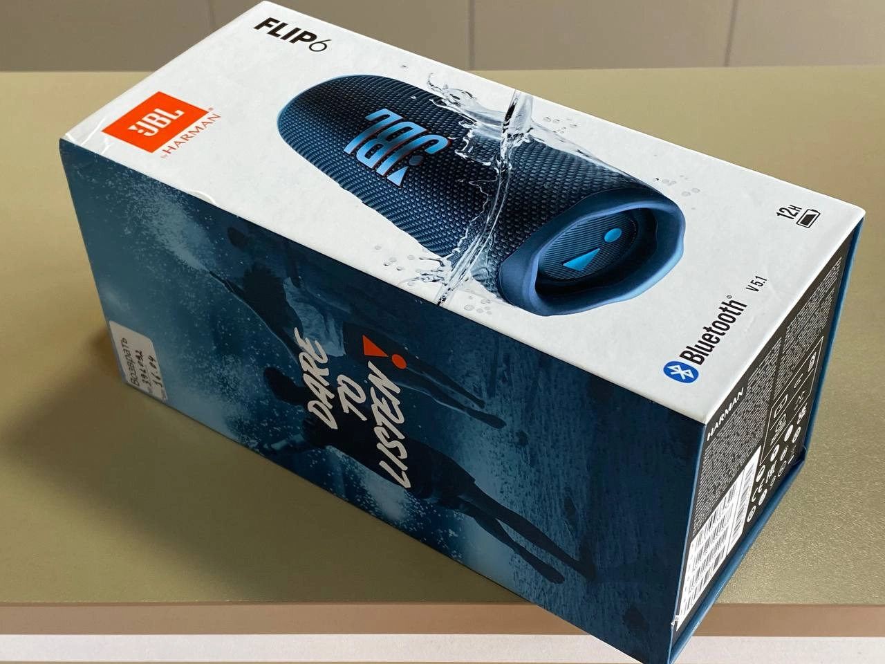 Портативная акустика JBL Flip 6 blue доставка