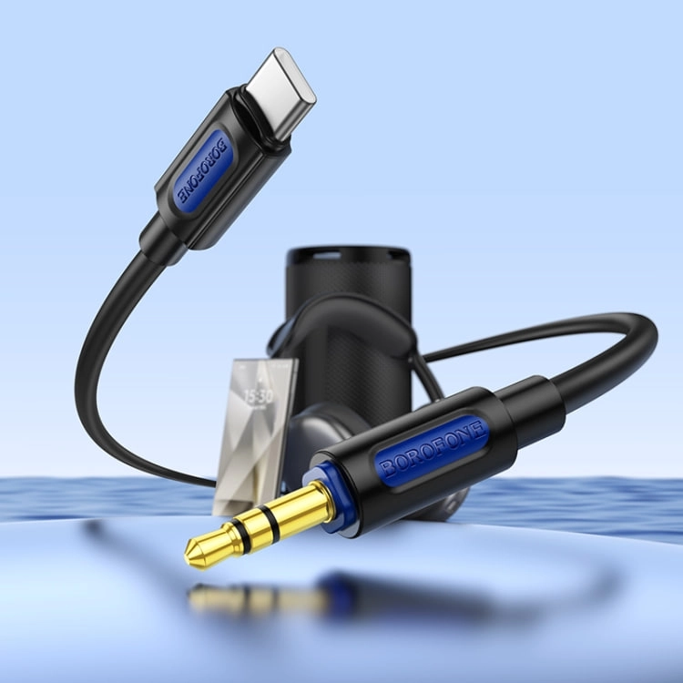 Кабель Borofone BL20 AUX 1м черный купить