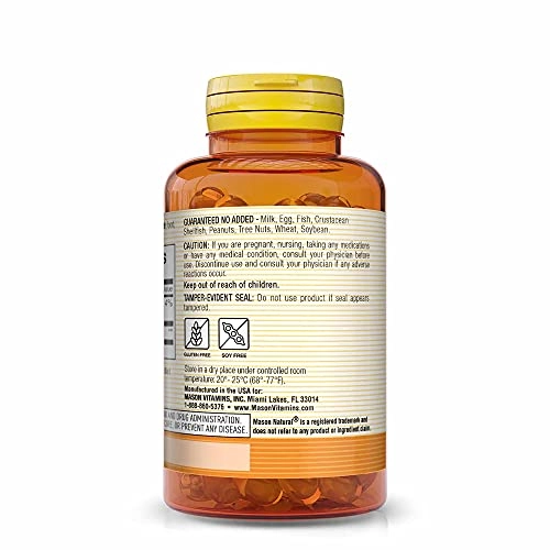 MASON NATURAL Lyutein 6 mg va Vitamin E bilan, 60 yumshoq tabletkalar (13665) O'zbekistonda