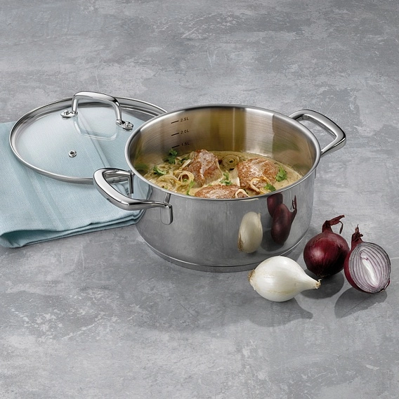 KELA Flavoria Qozon 2.4 l, Qopqoq bilan arzon