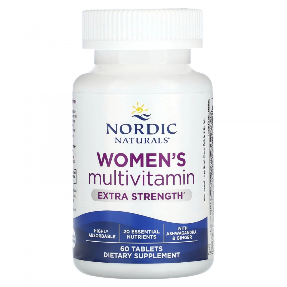 Nordic Naturals Women's Multivitamins (мультивитамины для женщин, 60 таблеток) (01552) в Узбекистане