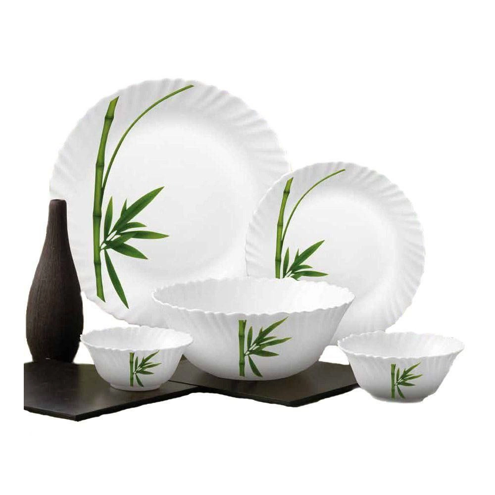 Столовый сервиз Diva La Opala Fluted Green 50 предметов в Узбекистане