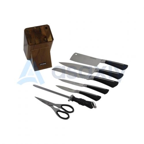 Набор ножей от Life Smile Wood (8 предметов) недорого