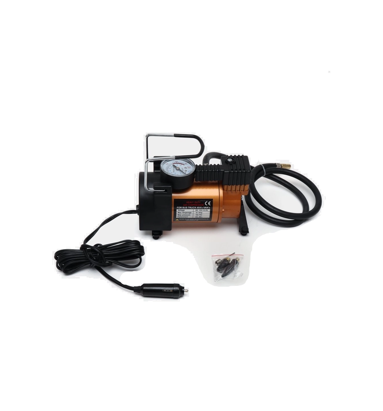 Avtomobil kompressor nasosi Tornado, AC-580M, 15A, 35L/min, 12V AE sotib olish