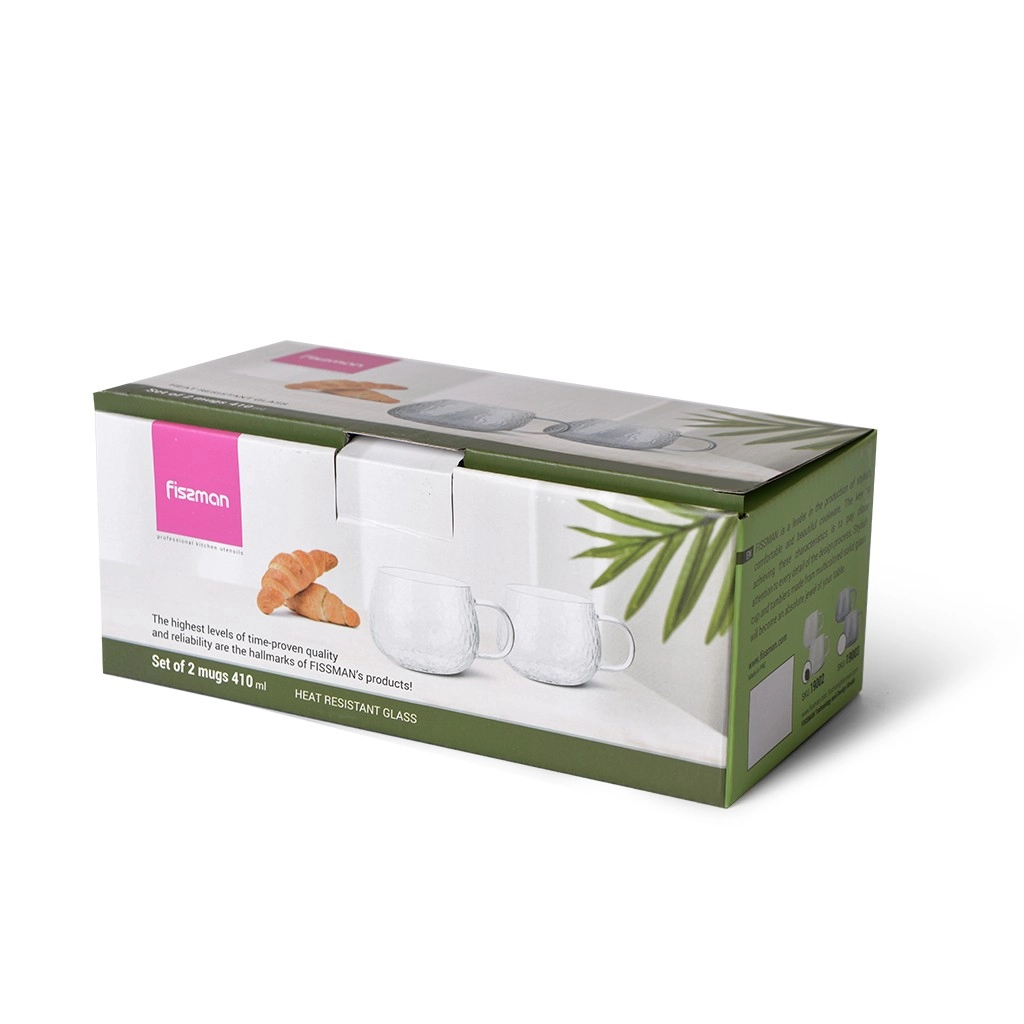 Fissman 410ml (2 dona) choy uchun stakanlar to‘plami arzon