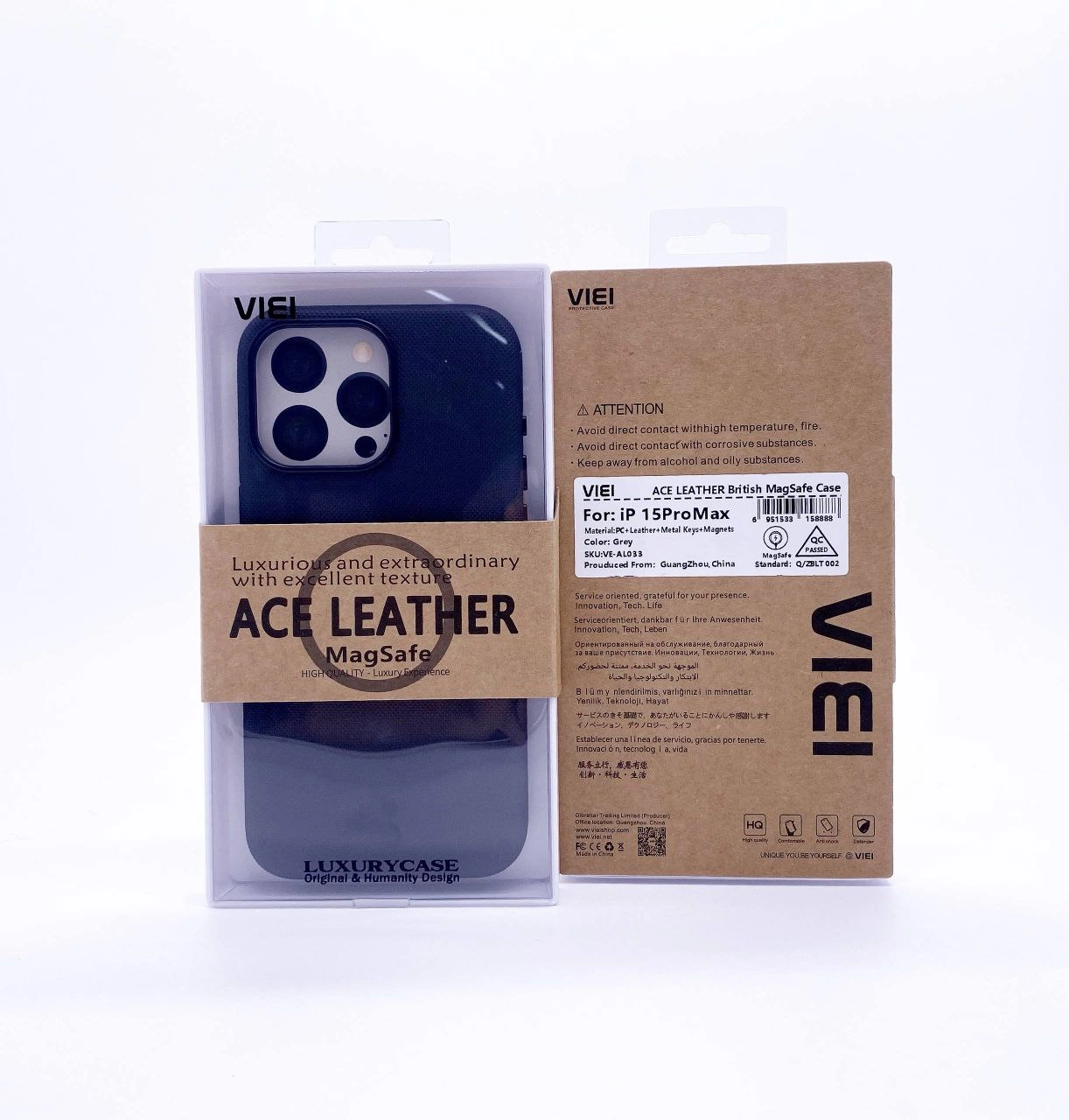 iPhone 15 Pro Max uchun VIEI MagSafe British g&lsquo;ilofi sotib olish