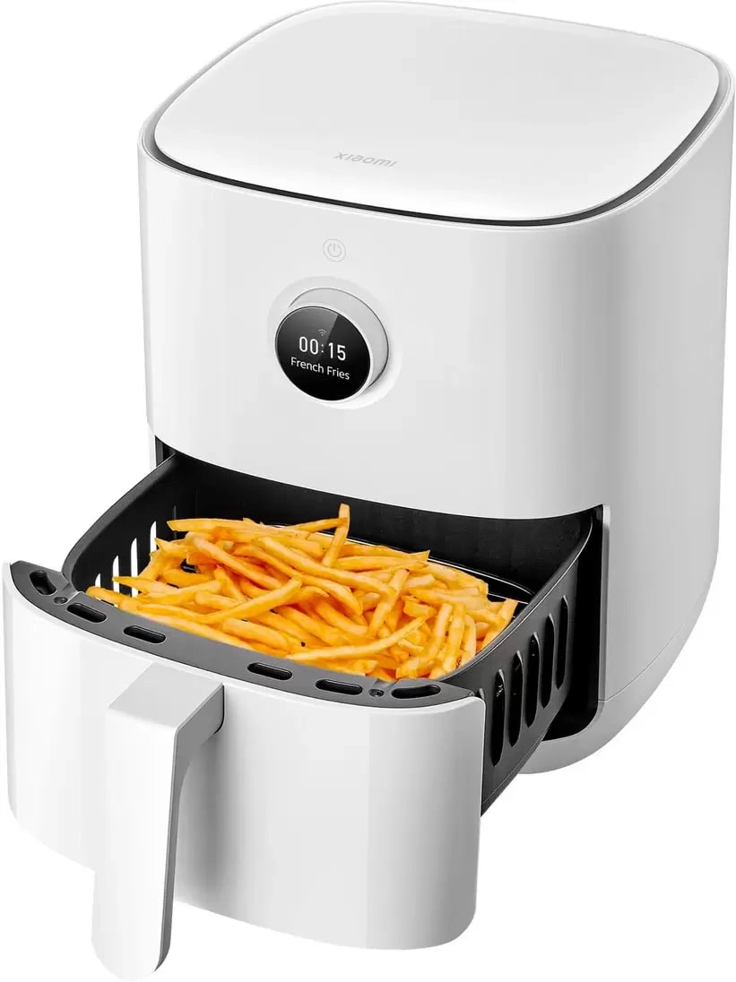 Xiaomi Smart Air Fryer 4.5L oq smart fri pishirgichi - rasm №4 Xiaomi Smart Air Fryer 4.5L oq smart fri pishirgichi O'zbekistonda