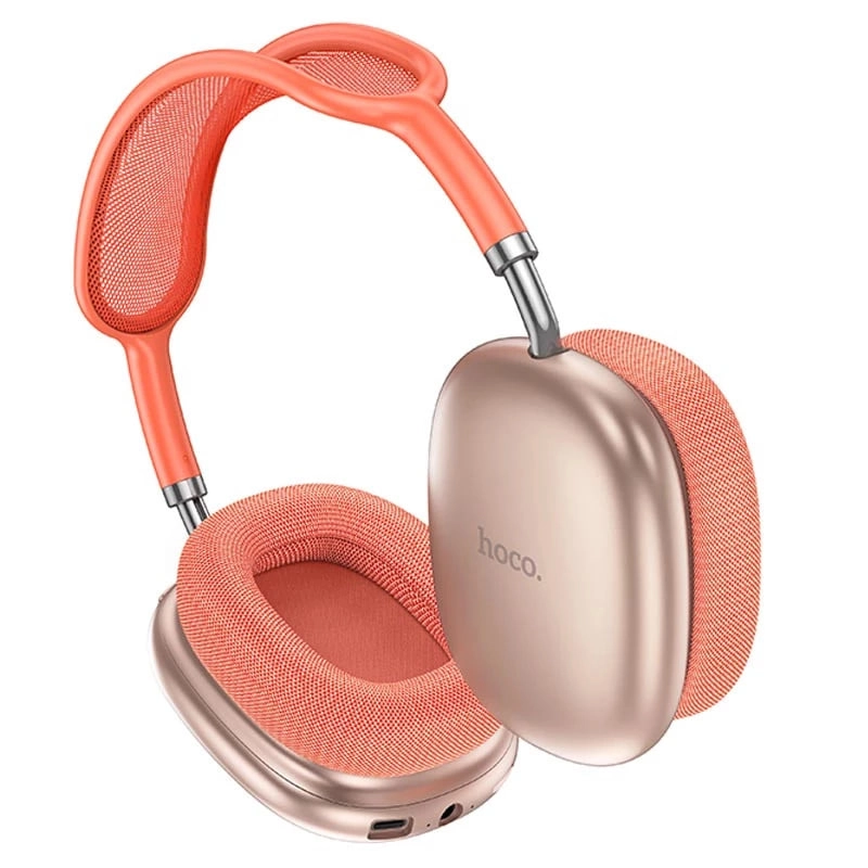 Беспроводные наушники Hoco W35 Max розовоые недорого