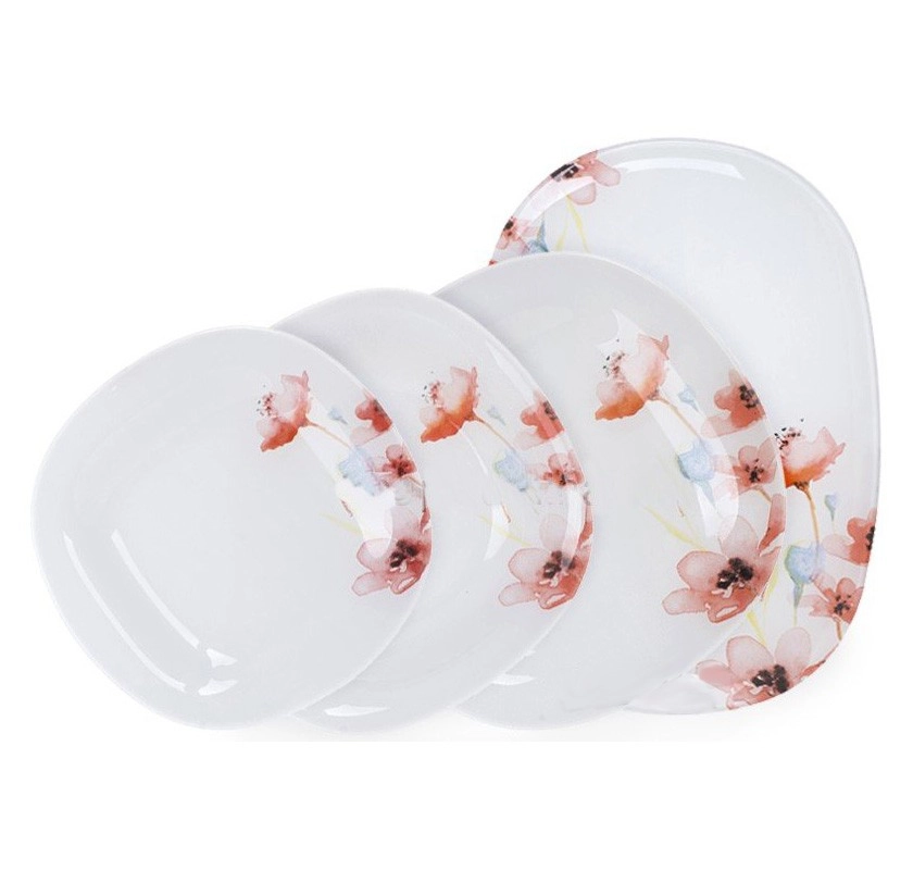 Набор столовой посуды Luminarc Carine florenza white 46 предметов (N2214) недорого