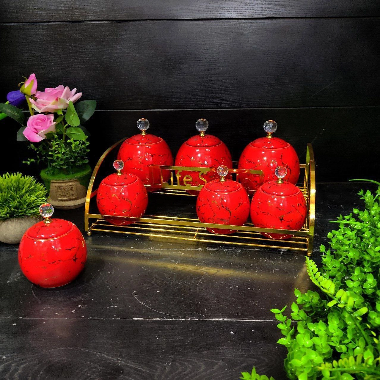 Life smiledan saqlash uchun idishlar to'plami (7 ta buyum K) - rasm №5 Life smiledan saqlash uchun idishlar to'plami (7 ta buyum K) onlayn