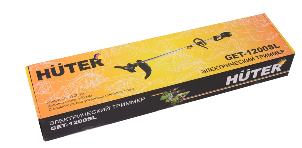 Электротриммер Huter GET-1200SL цена