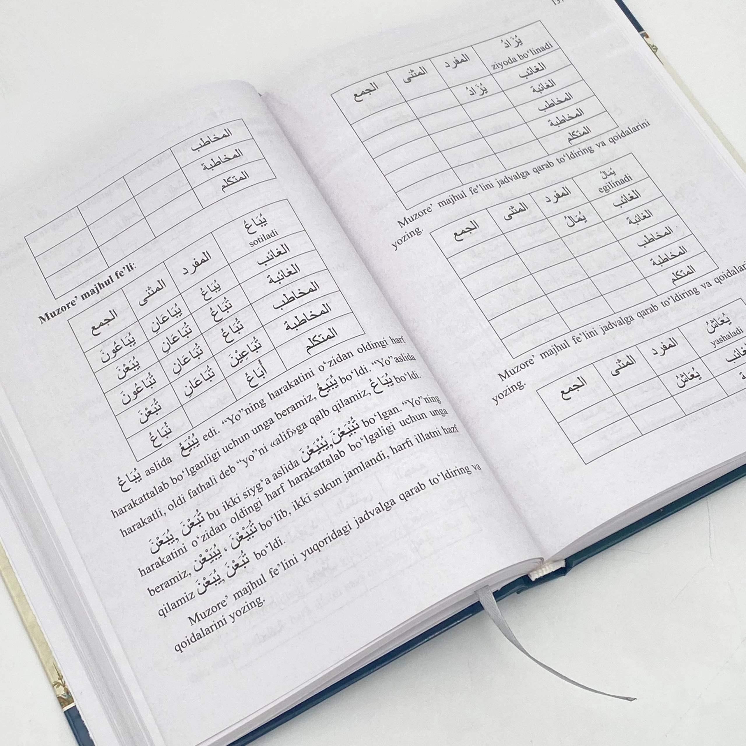 A. Boyqobilov, H. Boyqobilov, Sh. Umaraliyev: Arab tili morfologiya (Sarf daftari) onlayn