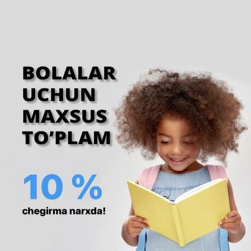 Болалар учун махсус тўплам (10та китоб) 10 % чегирма купить