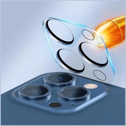 Baseus Full-frame Lens Film iPhone 12 Pro Max kamerasi uchun himoya oynasi yetkazib berish