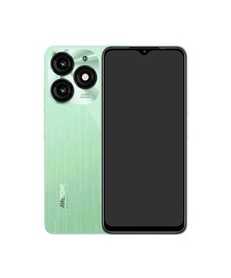 Itel A70 4/256 GB Green Smartfoni onlayn