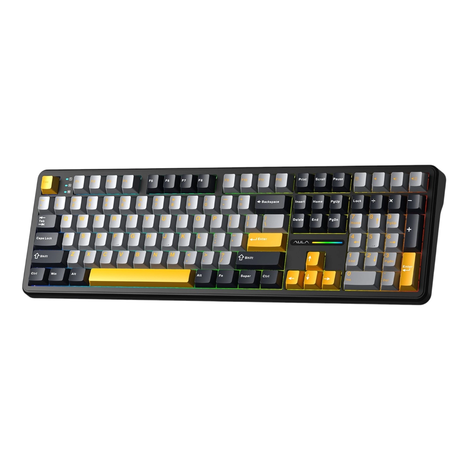Simsiz mexanik klaviatura Aula F108 sotib olish