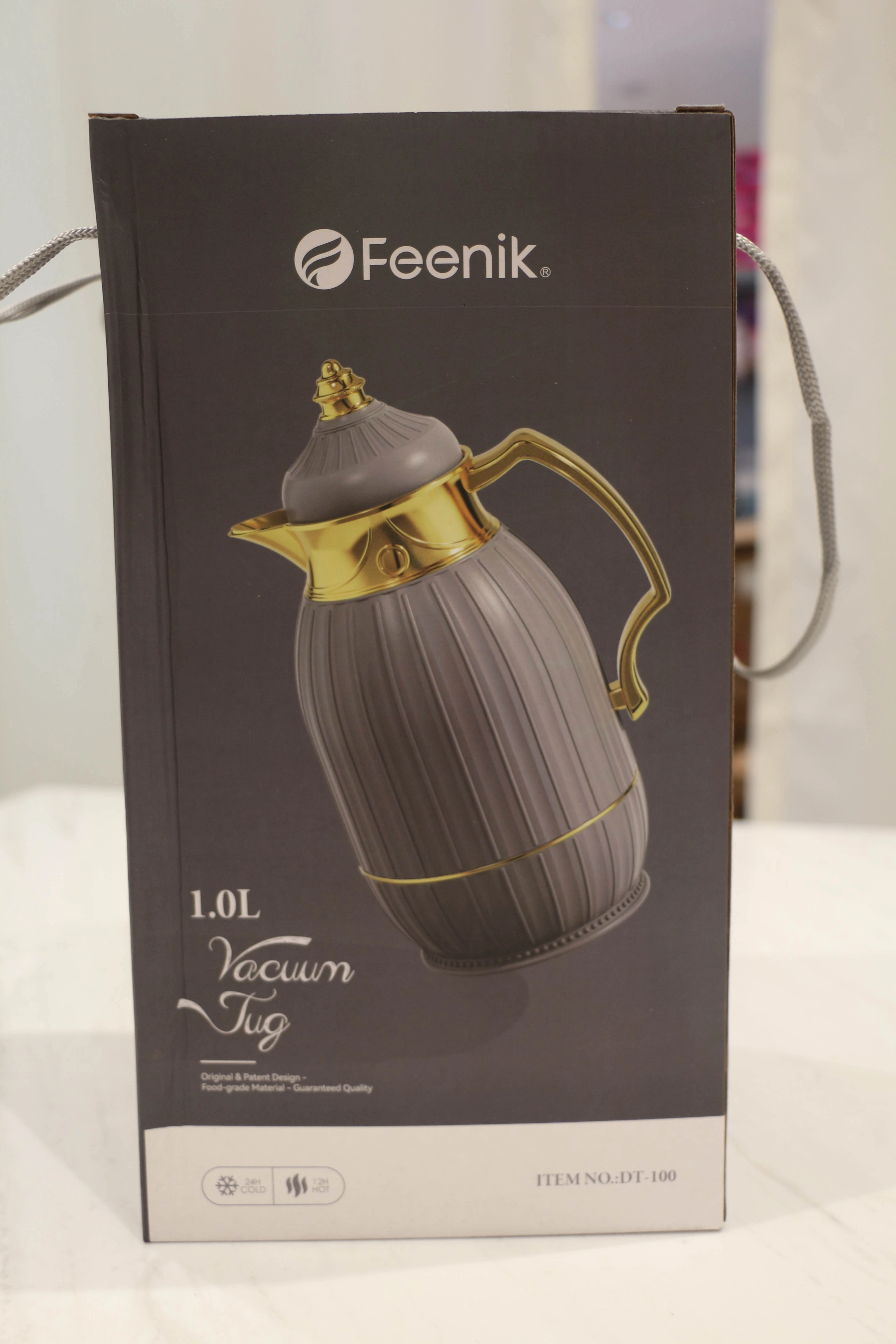 Термочайник Feenik DT-100 1L (Grey) купить