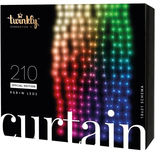 Умная гирлянда Twinkly Curtain RGBW Gen II 210 (2.1m) недорого