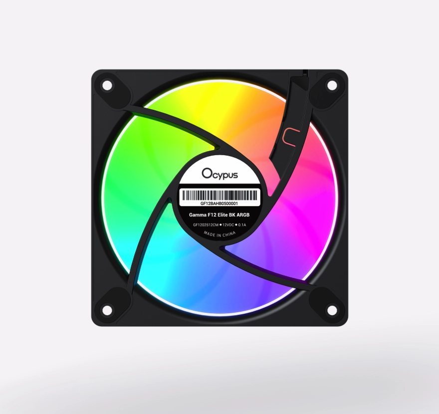 Корпусной вентилятор Ocypus Gamma F12 Elite ARGB 3-IN-1 BK в Узбекистане