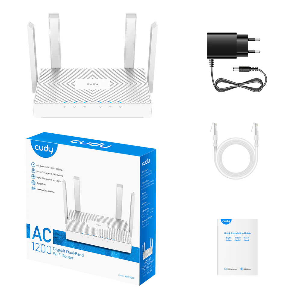 Wi-Fi router Cudy WR1300E narxi