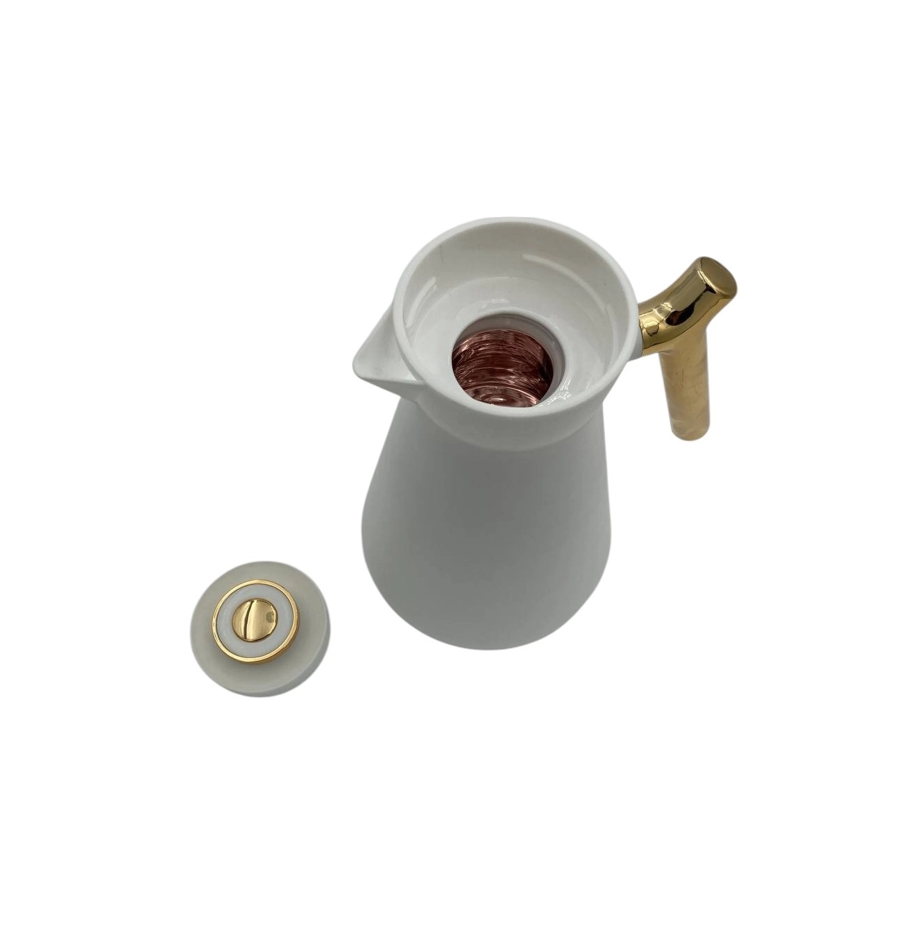 Чайник-термос 1 л. Vacuum jug flask LS-058 (белый) - фото №3 Чайник-термос 1 л. Vacuum jug flask LS-058 (белый) недорого