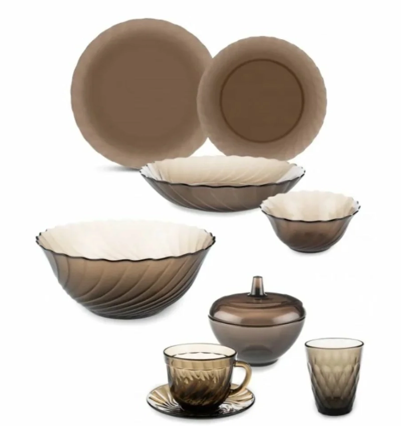 Kechki ovqat to'plami Luminarc Ocean Eclipse 45 dona (L5110) O'zbekistonda