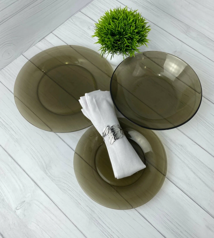 Luminarc Ambiante Eclipse 45 ta element Stol servisi (L5181) O'zbekistonda