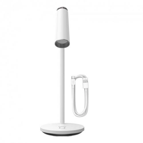 Baseus i-wok Series Charging Office Reading Desk Lamp (White) stol chirog‘i sotib olish