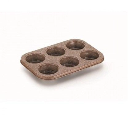 Форма для 6 маффинов  с гранитным покрытием Korkmaz A 651 купить