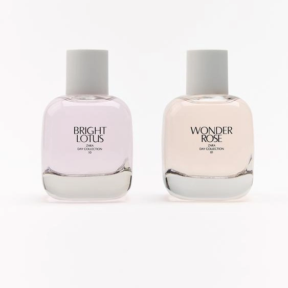 ZARA BRIGHT LOTUS-90ml + WONDER ROSE-90ml — ayollar uchun atir sotib olish