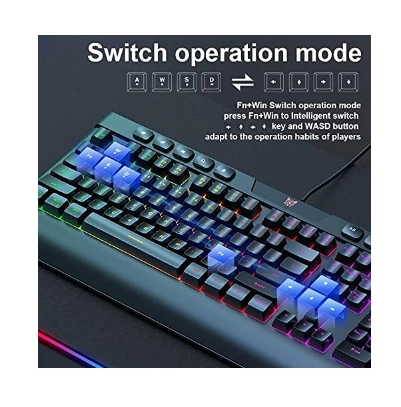 ONIKUMA G21 o‘yin klaviaturasi va Onikuma CW902 Black sichqonchasi O'zbekistonda